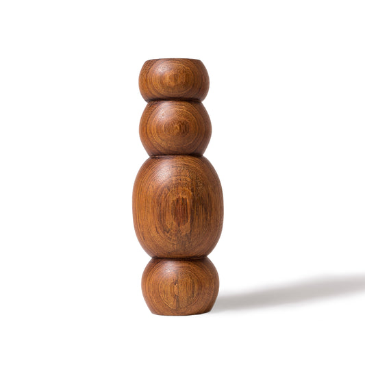 The Solis Handcrafted Wood Vase