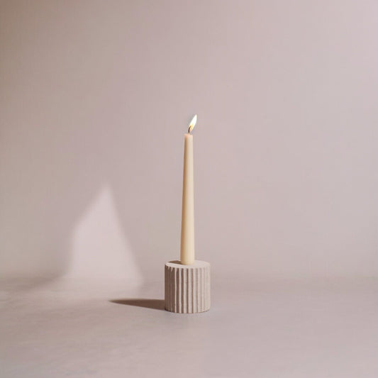 The Dune Sandstone Candle Holder