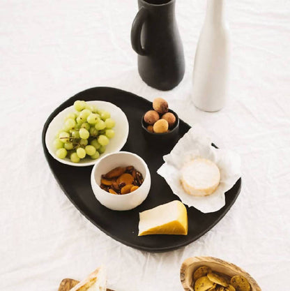 Callisto Handcrafted Stoneware Serving Platter