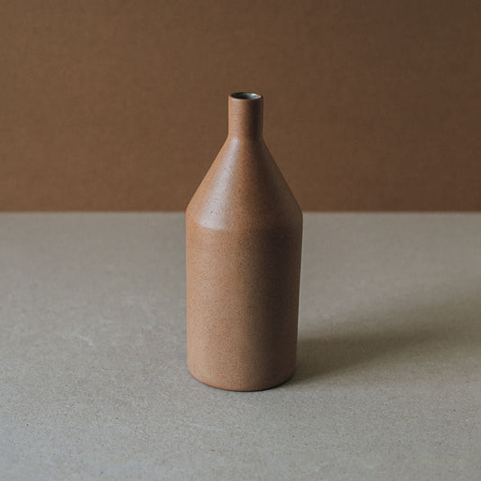 Morandi-Inspired Earth Tone Ceramic Vase