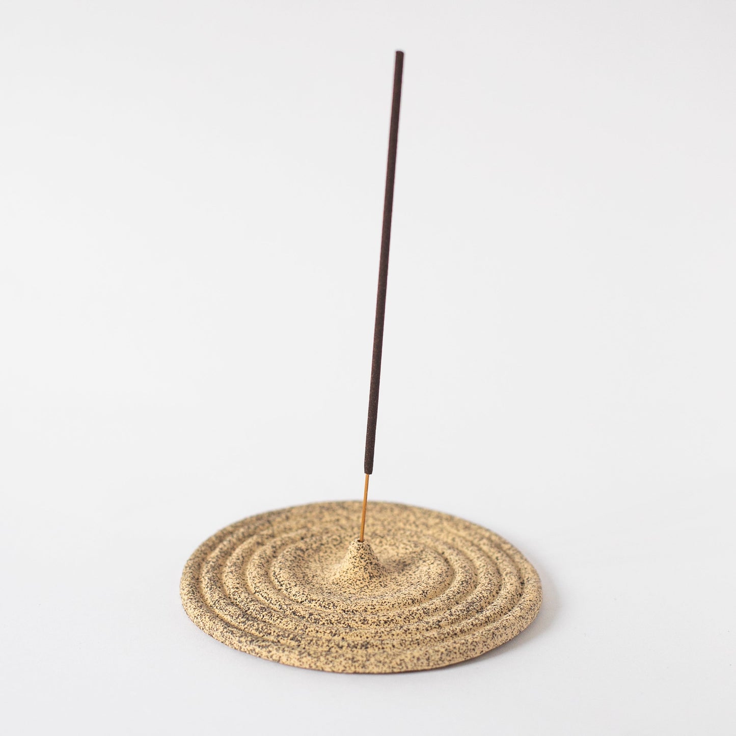 Sienna Speckled Ceramic Incense Holder