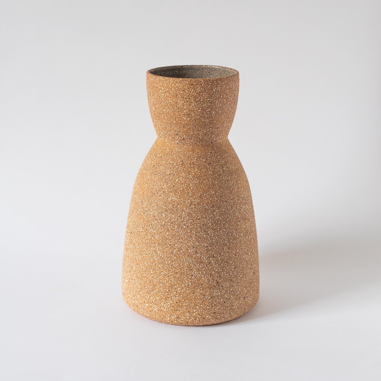 Marisol Hourglass Ceramic Vase