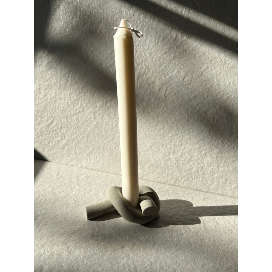 Lumea Handcrafted Concrete Taper Holder