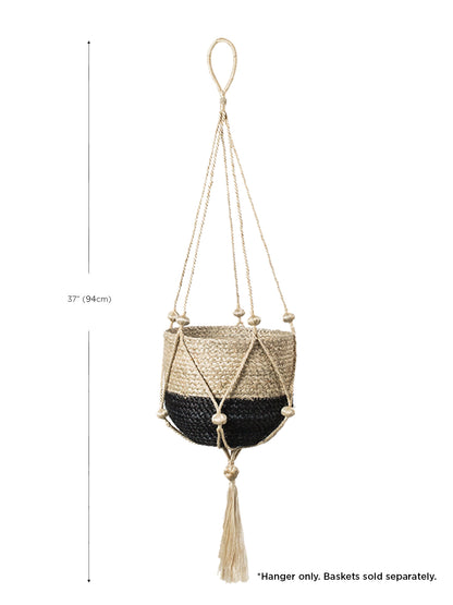 Solaya Handwoven Jute Hanging Planter