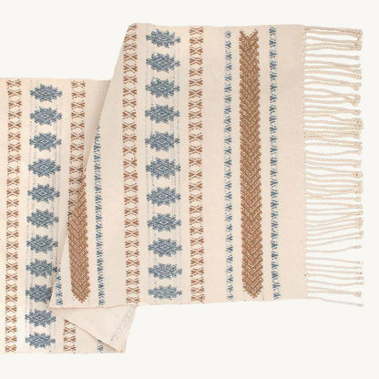 Solana Handwoven Cotton Table Runner