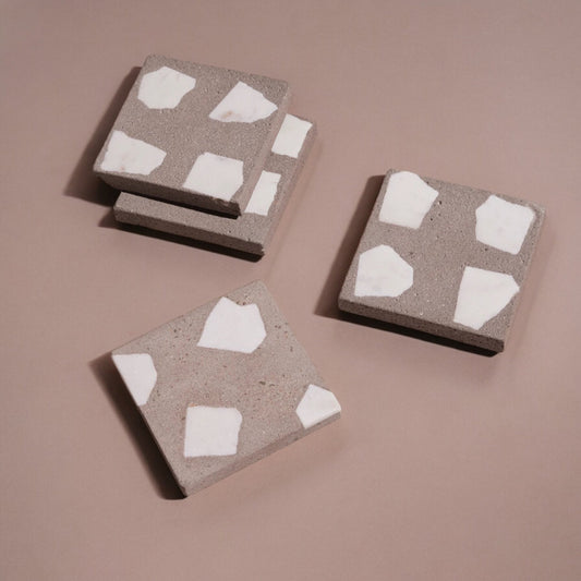 Caliza Terrazzo Coaster (Set of 4)