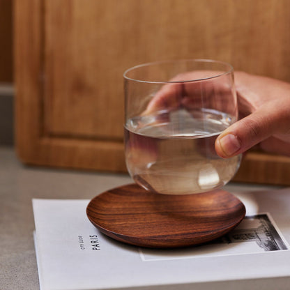 Haven Handcrafted Teak Wood Coaster Set