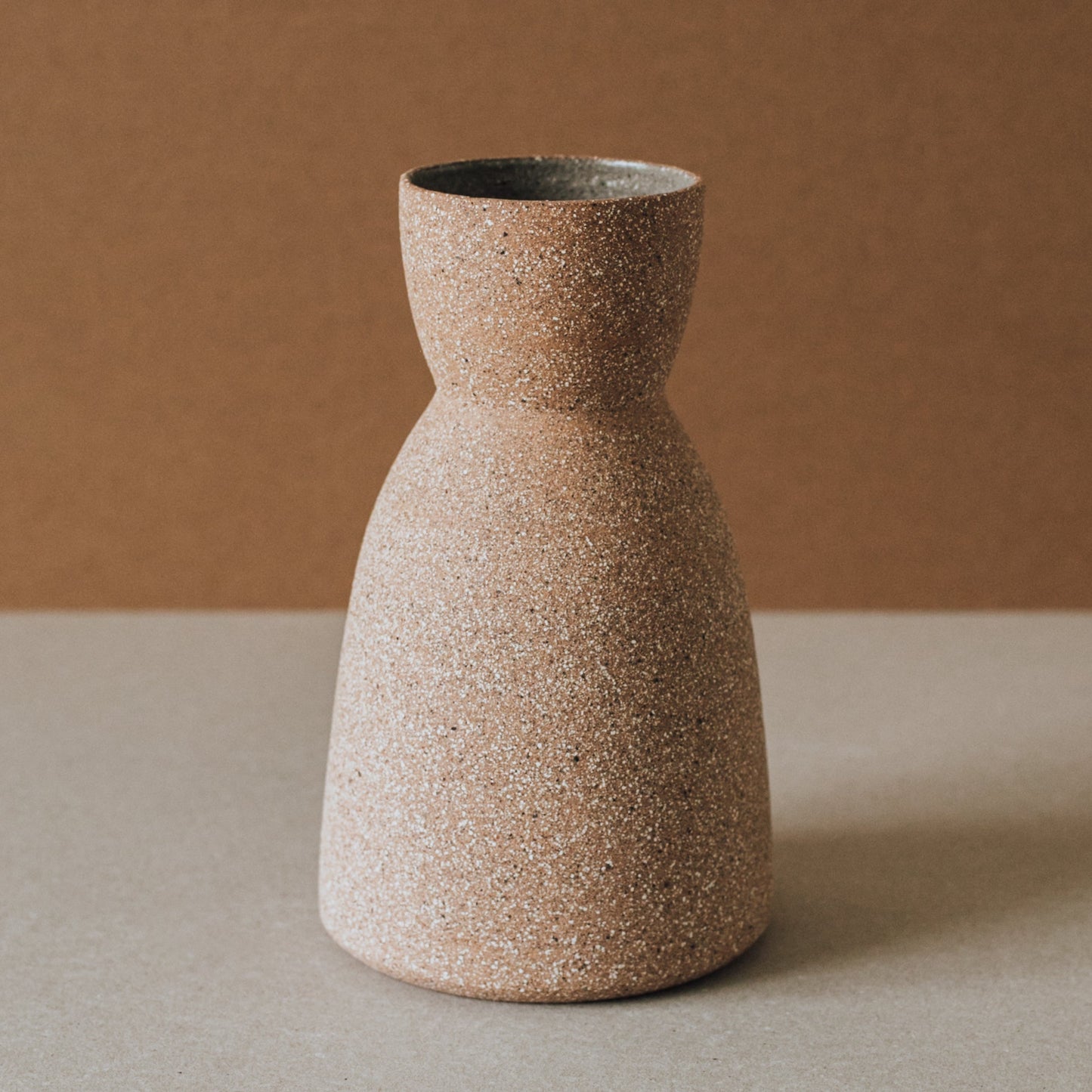 Marisol Hourglass Ceramic Vase