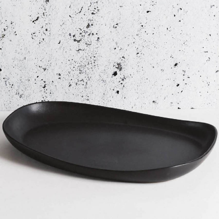 Callisto Handcrafted Stoneware Serving Platter