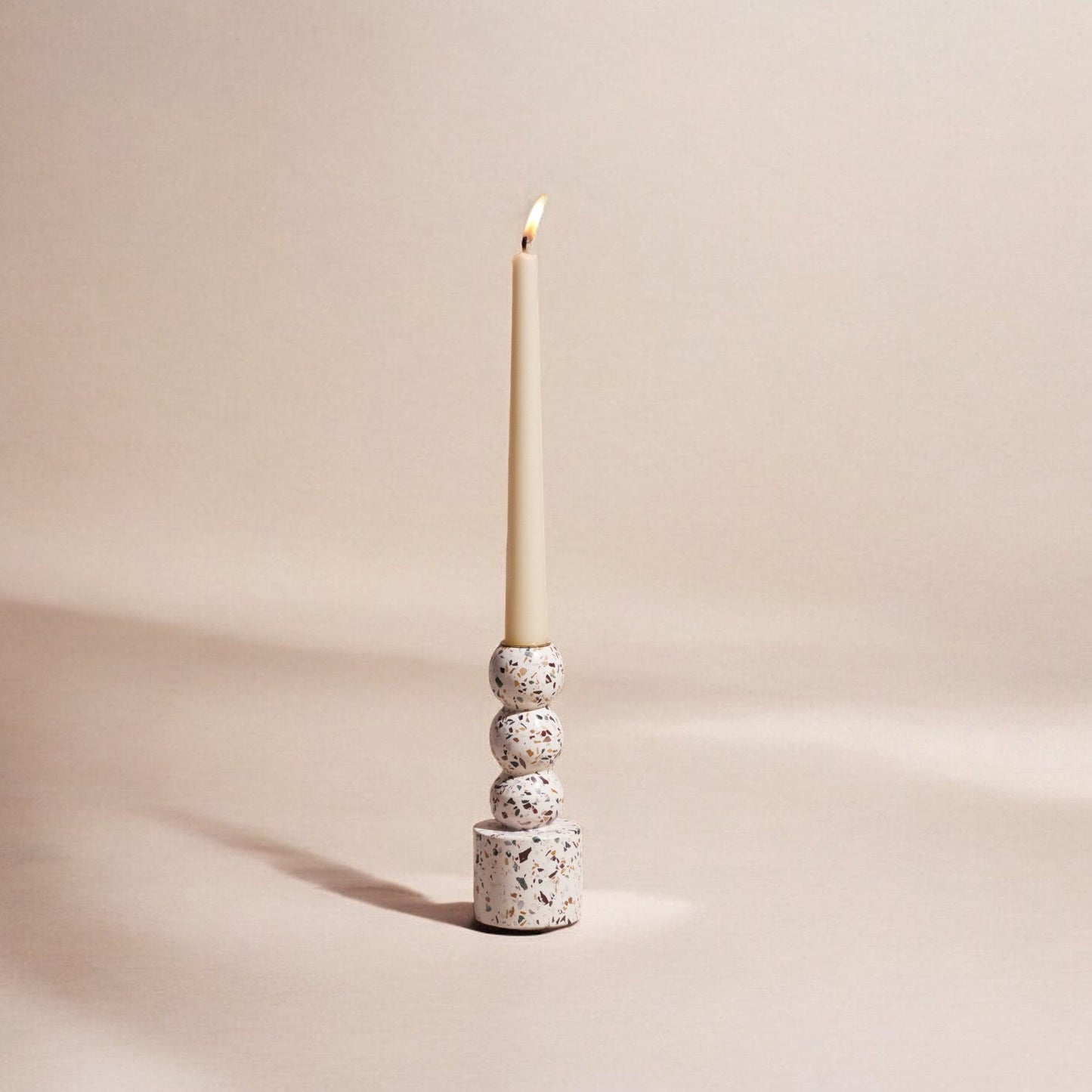 The Lume Terrazzo Candle Holder