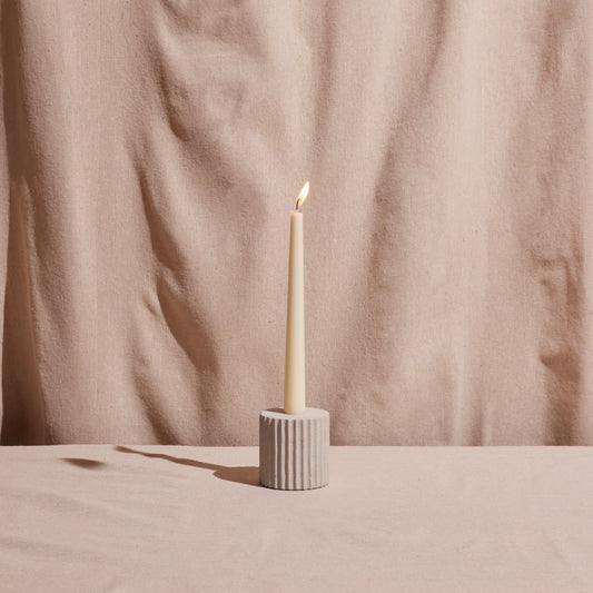 The Dune Sandstone Candle Holder